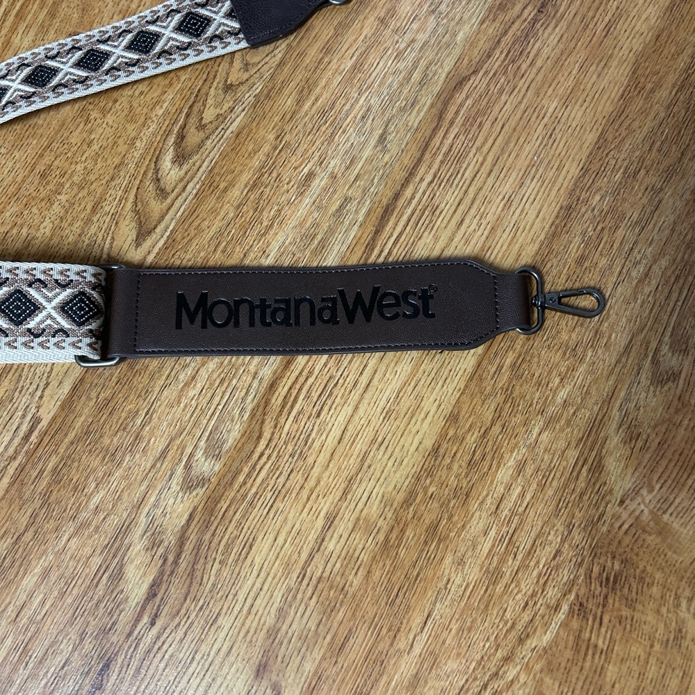 Montana West Brown and Black Patterned Belt Bag - Picture 3 of 6